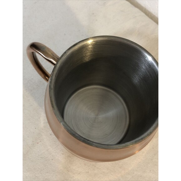 NIB Jim Beam Ghost White Whiskey Moscow Mule Mug Copper & Stainless 7 Available - Picture 3 of 6